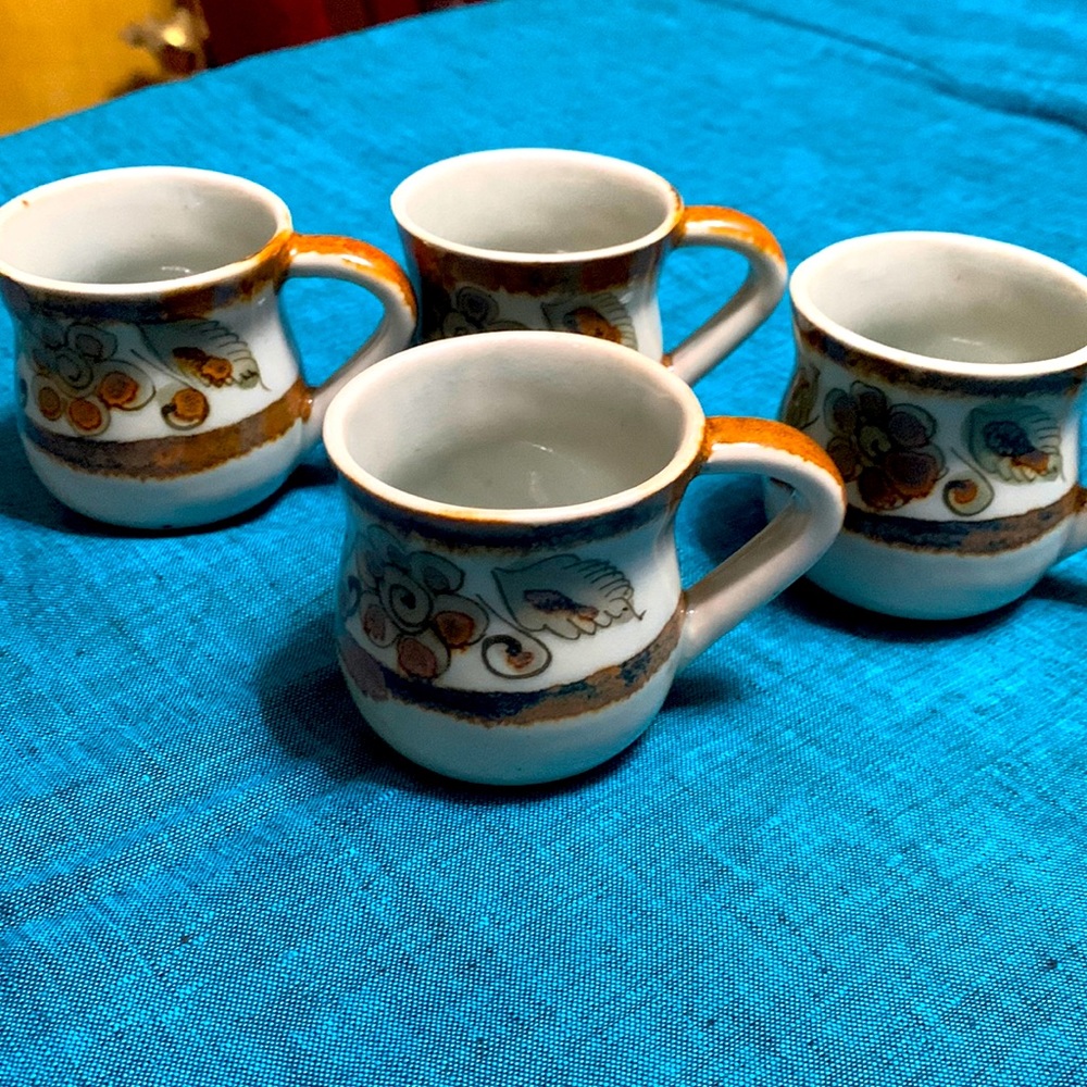 El palomar 4oz tea mugs